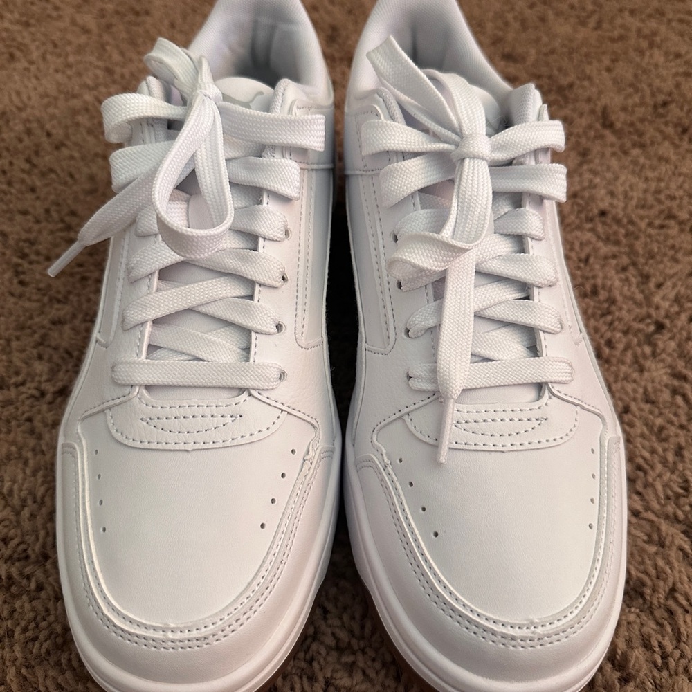 PUMA Tennis Shoes White Size 9.5 Men’s New Without Box